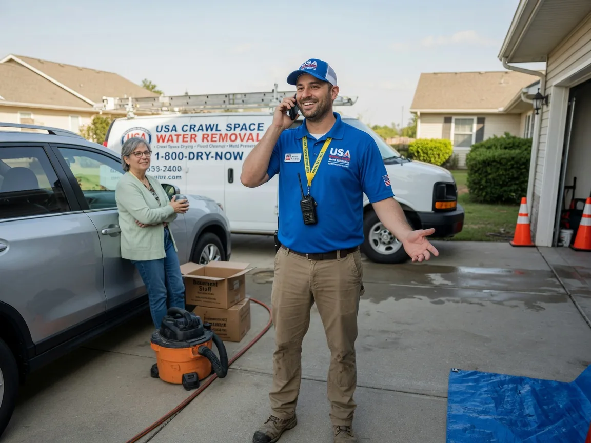Crawl Space Water Removal Manvel, TX FAQs